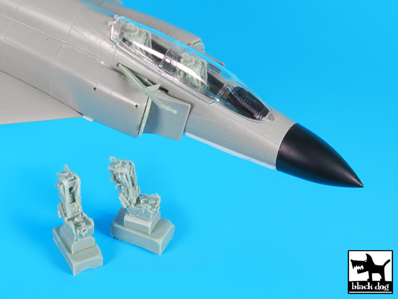 Additions (3D resin printing) 1/72 McDonnell F-4J Phantom USMC detail set (designed to be used with Academy kits) 