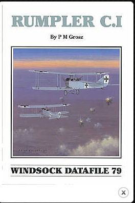 Aircraft books Rumpler C.I  (Albatros Productions)