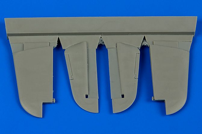 Additions (3D resin printing) 1/48 Hawker Hurricane Mk.I control surfaces (designed to be used with Airfix kits)