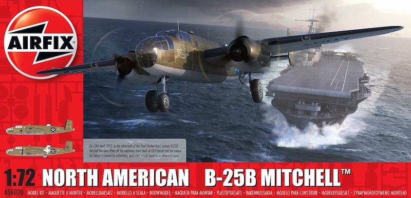 Model kit 1/72 North-American B-25B Mitchell 'Doolittle Raid' (Airfix)