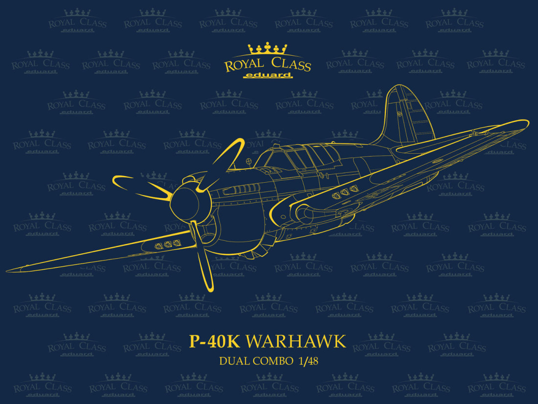 Model kit 1/48 Curtiss P-40K Warhawk DUAL COMBO (Eduard kits)