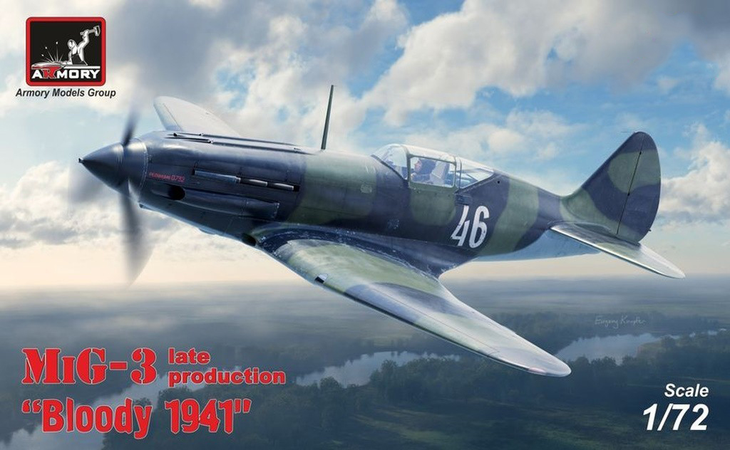 Model kit 1/72 Mikoyan MiG-3 late production version 'Bloody 1941' (Armory)