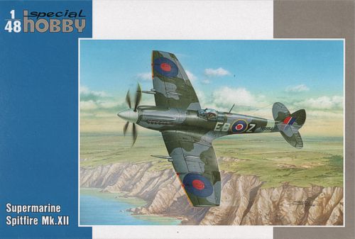 Model kit 1/48 Supermarine Spitfire Mk.XII (4x camo) (Special Hobby)