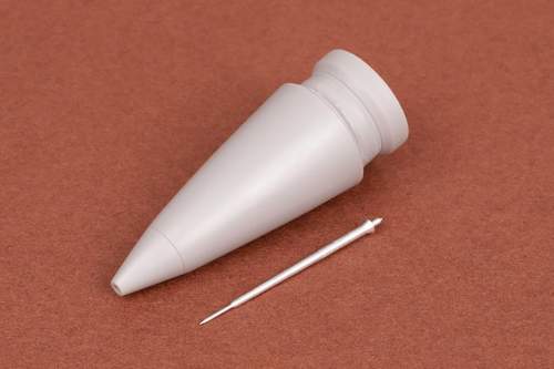 Additions (3D resin printing) 1/48 F-102 Delta Dagger Correct nose & pitot tube