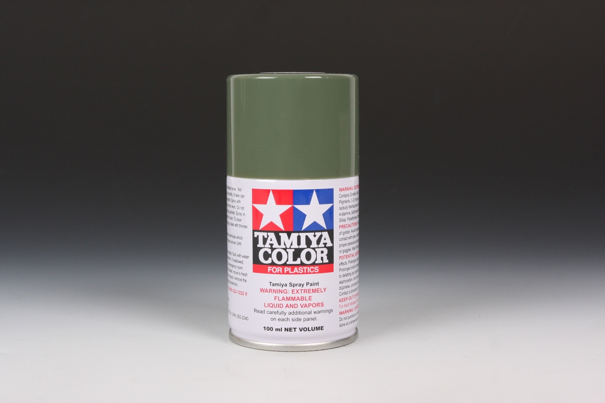 TS-91 Dark Green Spray Paint (JGSDF) (Tamiya) (100ml)