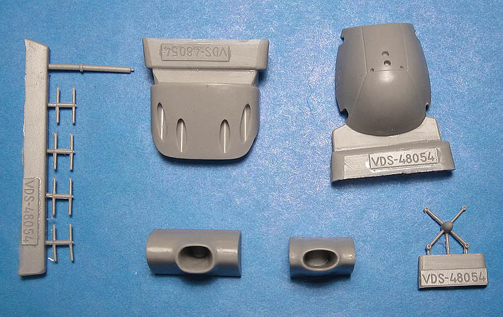 Additions (3D resin printing) 1/48 He 219 A-0/5 conversion set (for Tamiya) (Vector) 