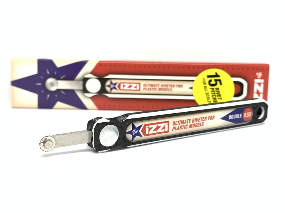 Rivet Maker 0.55 mm DOUBLE (for 1/72, 1/48)