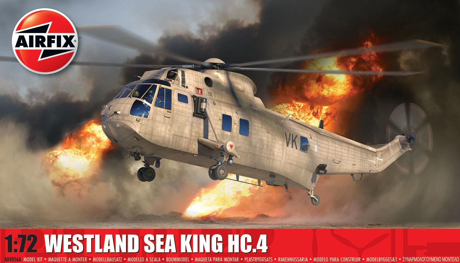 Model kit 1/72 Westland Sea King HC.4 (Airfix)