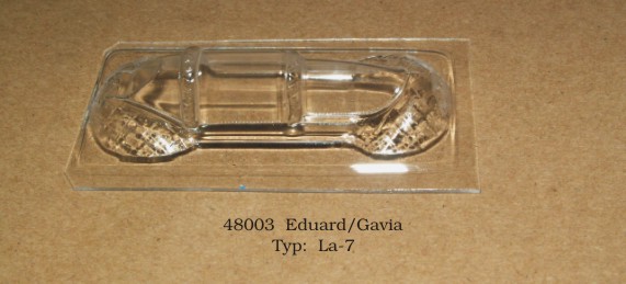 Vacu Canopy 1/48 La-7 (EDU/GAVIA) (Rob Taurus)