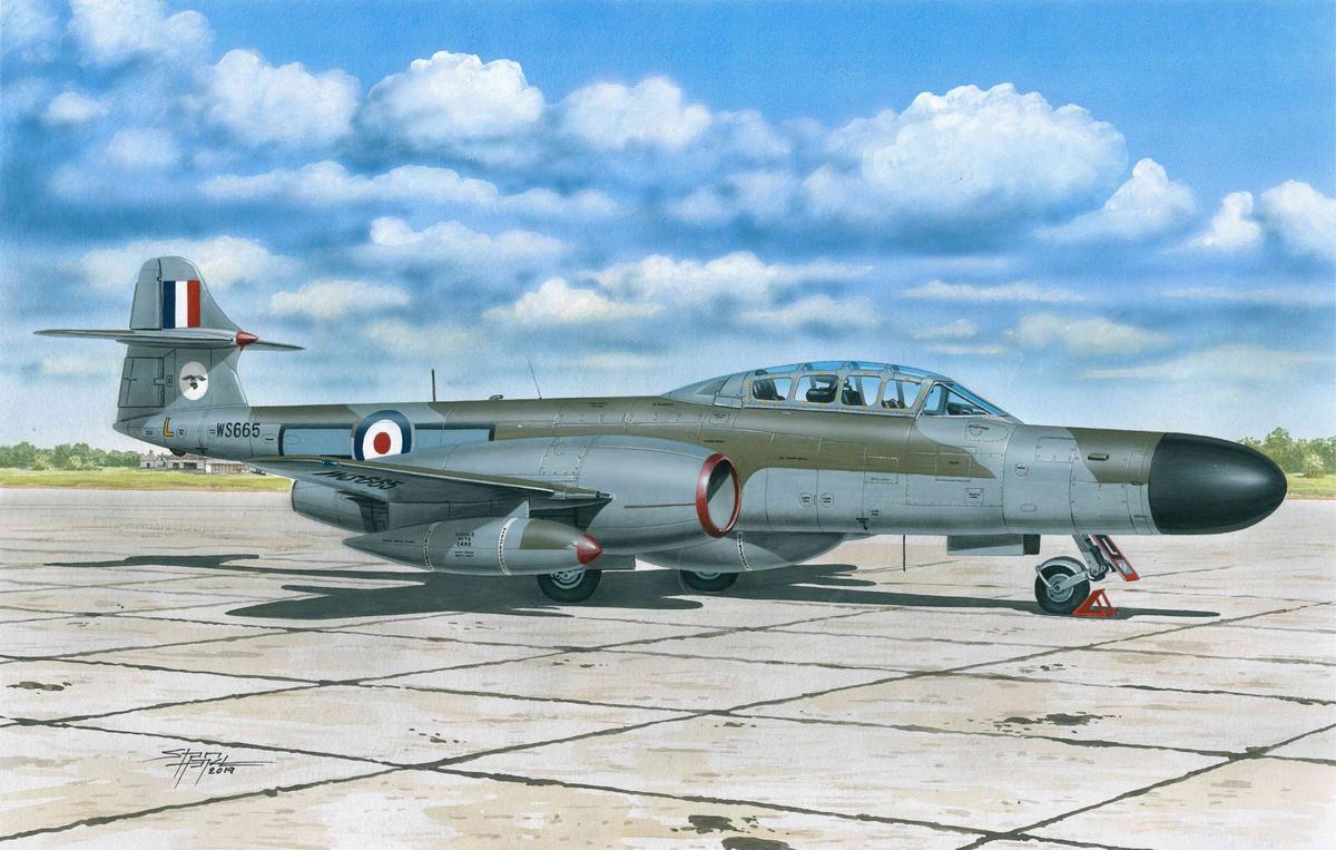 Model kit 1/72 A.W. Meteor NF Mk.12 'Defending the US (Special Hobby)