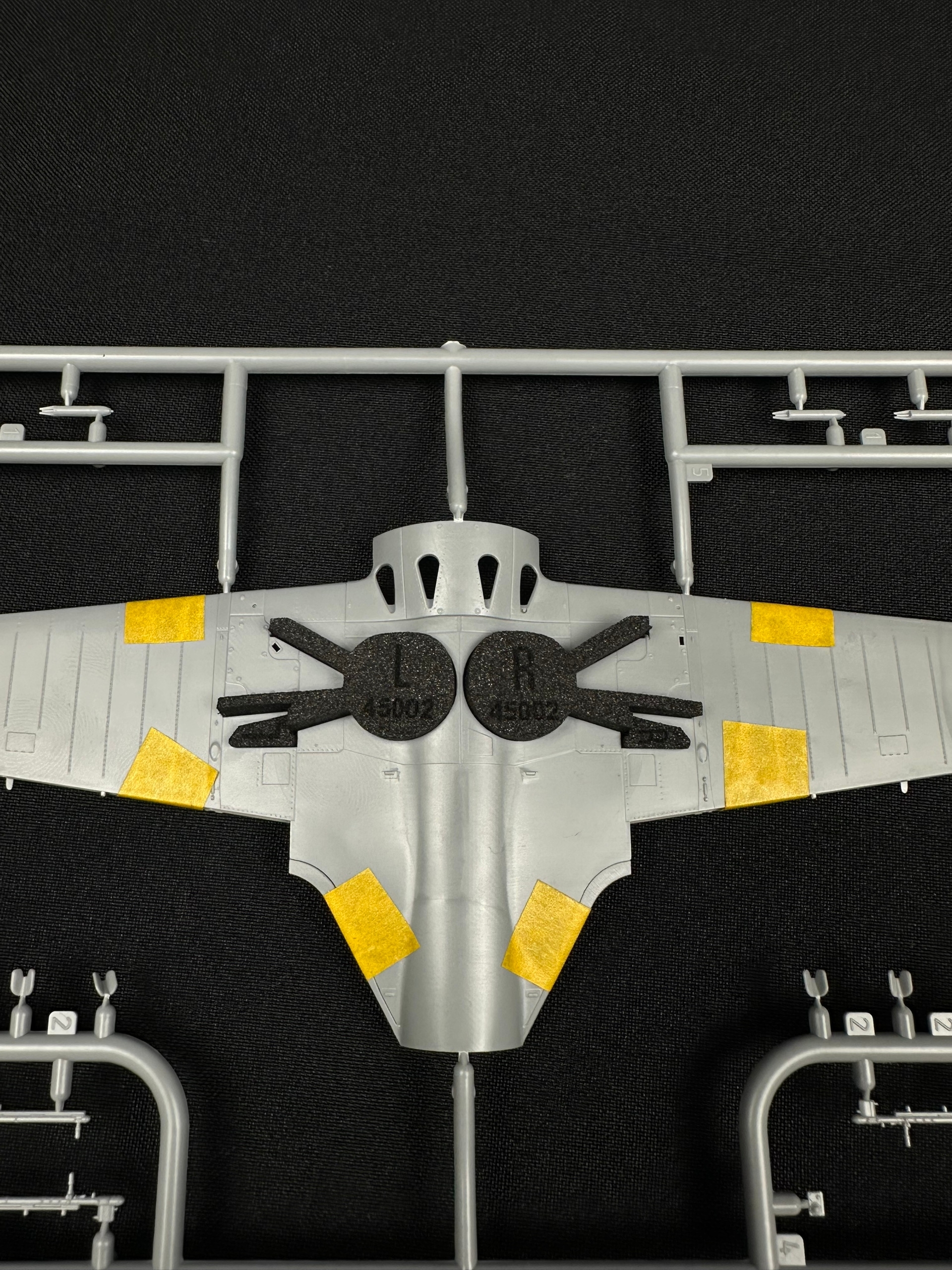 Niche plugs 1/48  for the I-16 (Zvezda)