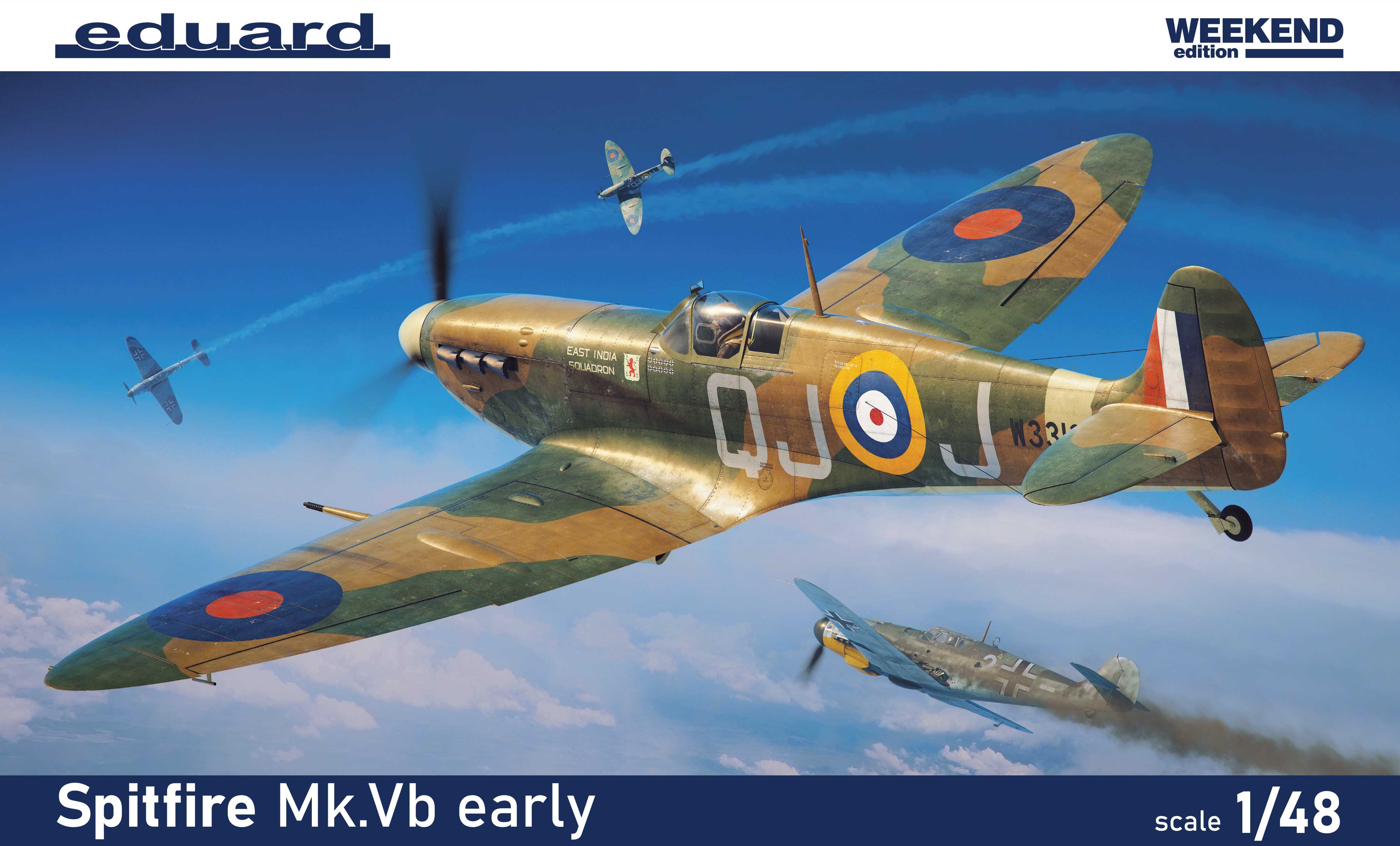 Model kit 1/48 Spitfire Mk.Vb early (Weekend Edition) (Eduard kits)