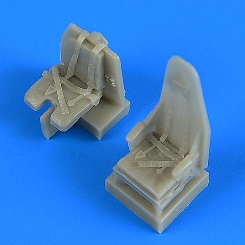 Additions (3D resin printing) 1/72 de Havilland Mosquito seats with safety belts (designed to be used with Tamiya kits) 