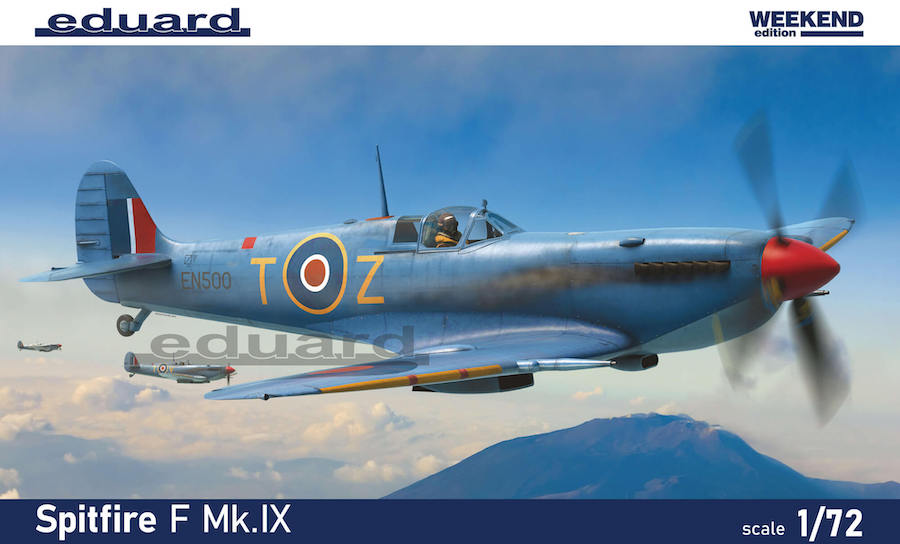 Model kit 1/72 Supermarine Spitfire F Mk.IX  Weekend edition (Eduard kits)