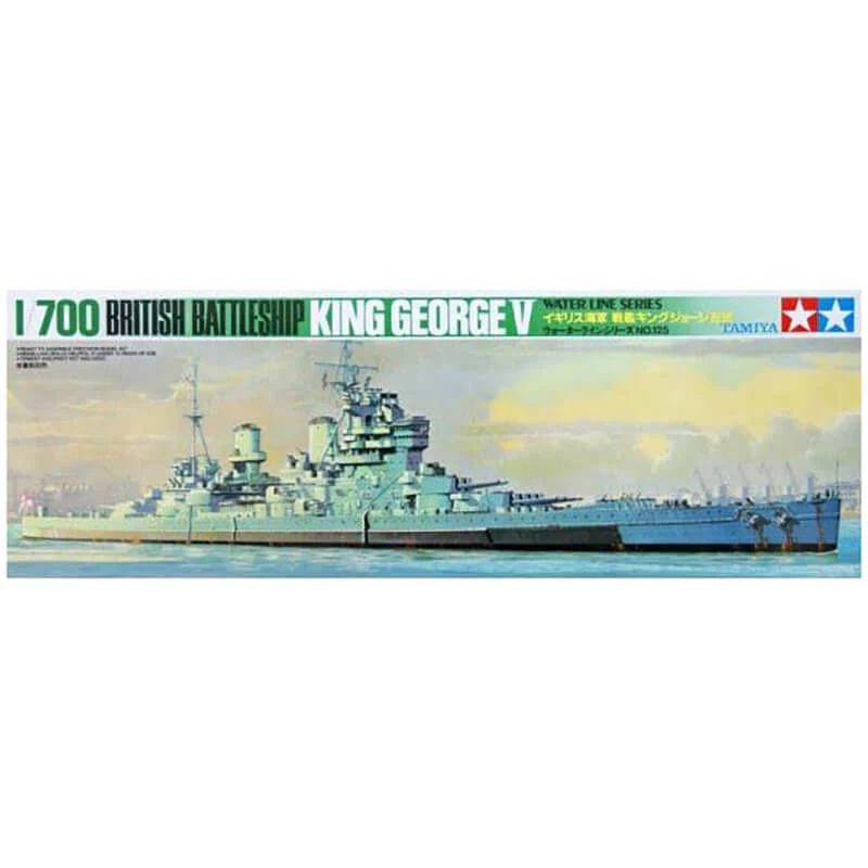 Model kit 1/700 King George V – British Battle Ship (Tamiya)