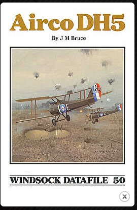 Aircraft books de Havilland/Airco DH.5 (Albatros Productions)