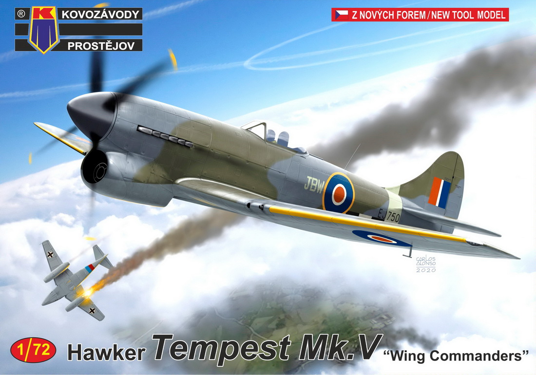 Model kit 1/72 Hawker Tempest Mk.V (Kovozavody Prostejov)