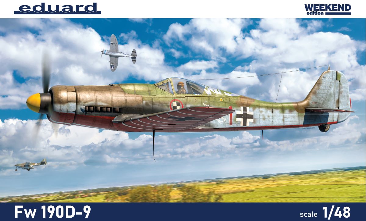 Model kit 1/48 Focke-Wulf Fw-190D-9 Weekend edition (Eduard kits)