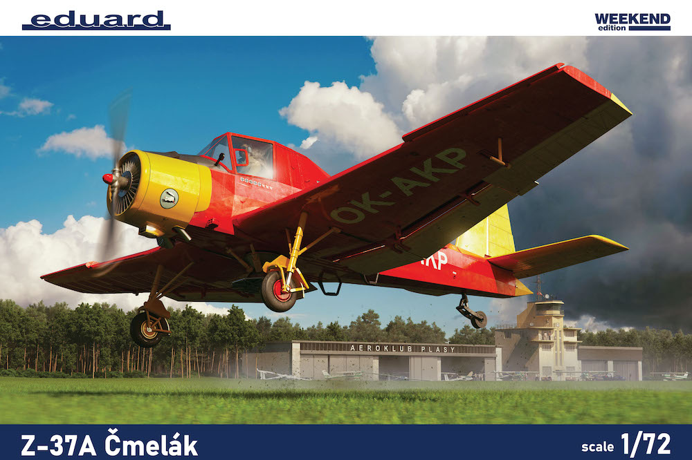 Model kit 1/72 Z-37A Cmelak (Weekend Edition) (Eduard kits)