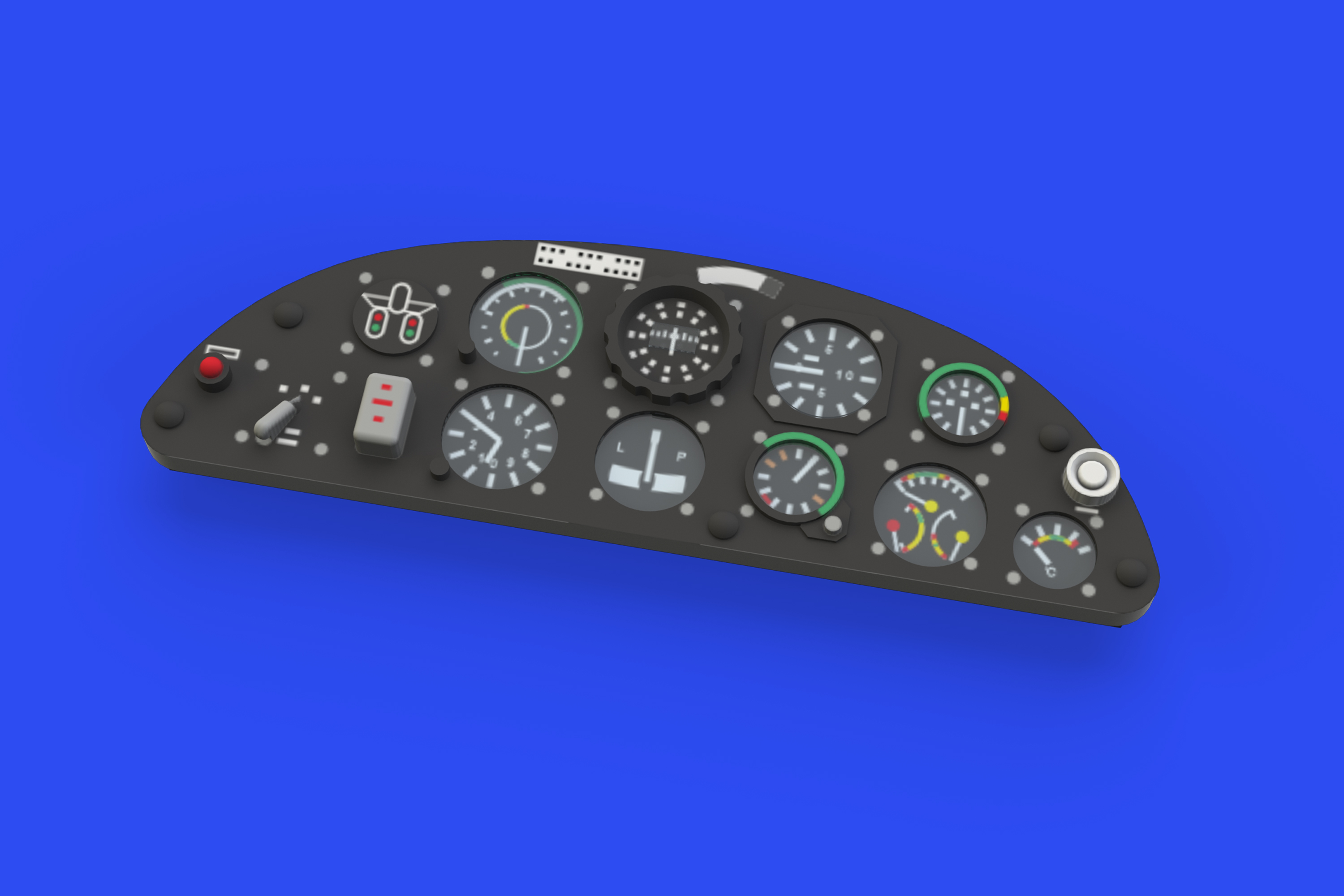 Additions (3D resin printing) 1/48 Zlin Z-526AFS LooK (designed be used with Eduard kits)