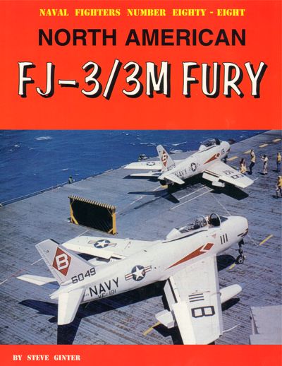 Aircraft books North-American FJ-3/FJ-3M Fury (Naval Fighters)  