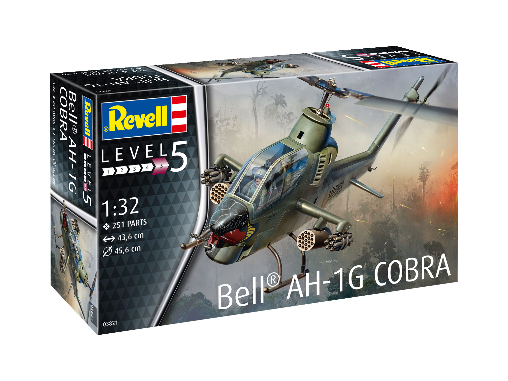 Model kit 1/32 Bell AH-1G Cobra (Revell)