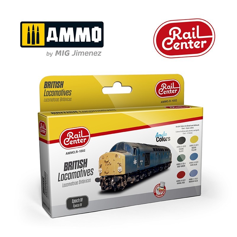 AMMO RAIL CENTER -BritishLocomotives EPOCH IV EPOCH IV