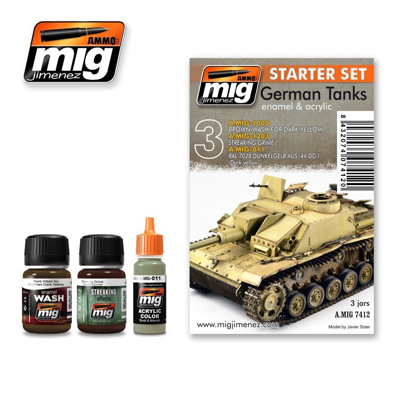 German Tanks Starter Set (Ammo Mig)