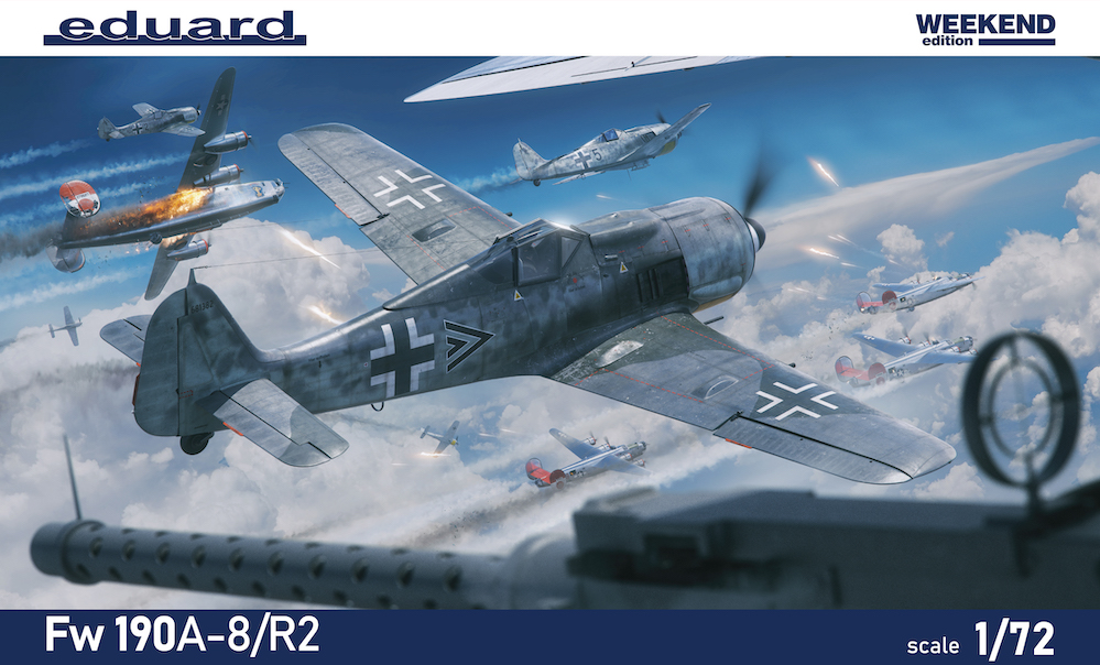 Model kit 1/72 Focke-Wulf Fw-190A-8/R2 Weekend edition (Eduard kits)