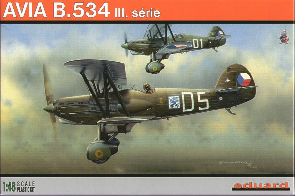 Model kit 1/48 Avia B-534 III serie (PROFIPACK) Re-edition (Eduard kits)