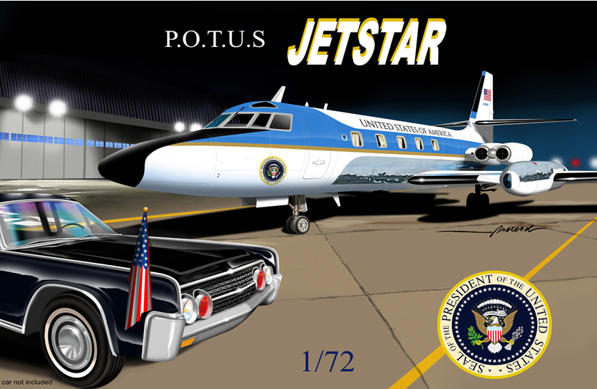 Model kit 1/72 Lockheed Jetstar P.O.T.U.S. (Mach 2)