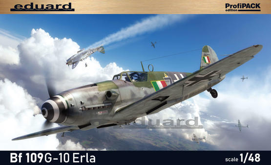 Model kit 1/48 Messerschmitt Bf-109G-10 Erla (Eduard kits)