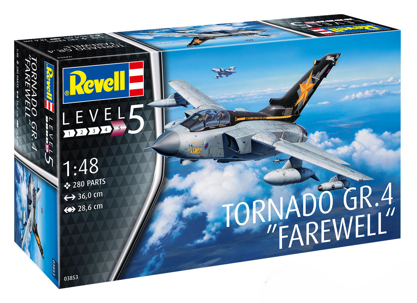 Model kit 1/48 Panavia Tornado GR.4 Farewell  (Revell)