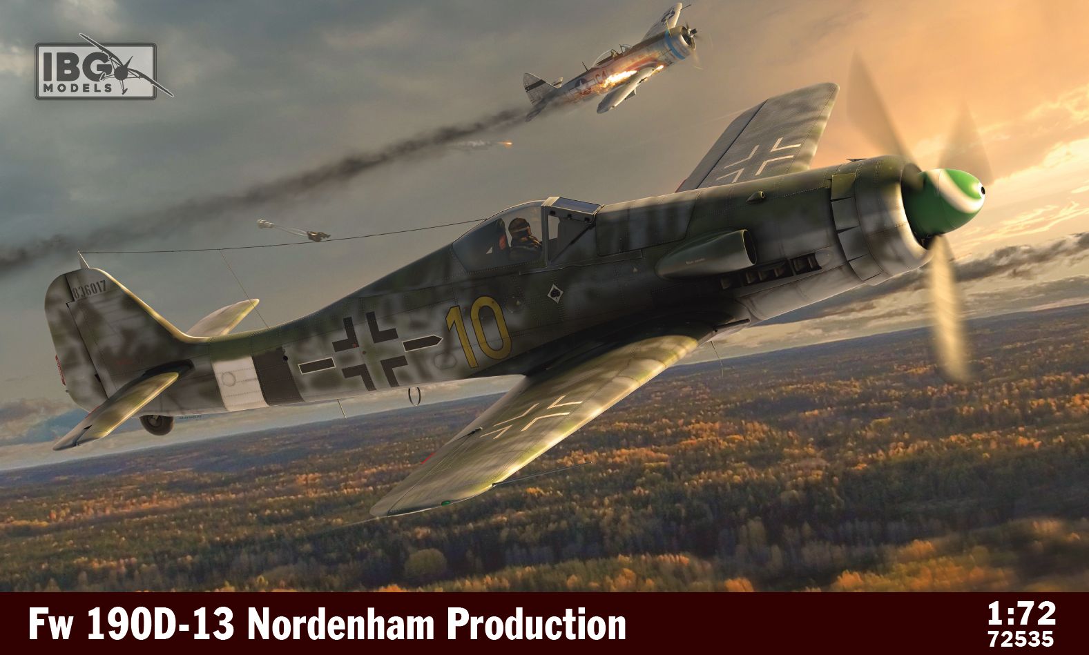 Model kit 1/72 Focke-Wulf Fw-190D-13 Nordenham Production (IBG Models)