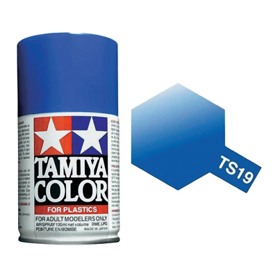 Spray paint TS-19 Metallic Blue (Синий металлик) (Tamiya) (100ml)
