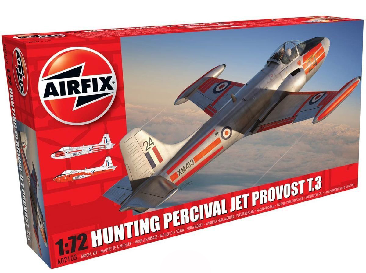 Model kit 1/72 BAC Jet Provost T.3/T.3a (Airfix)