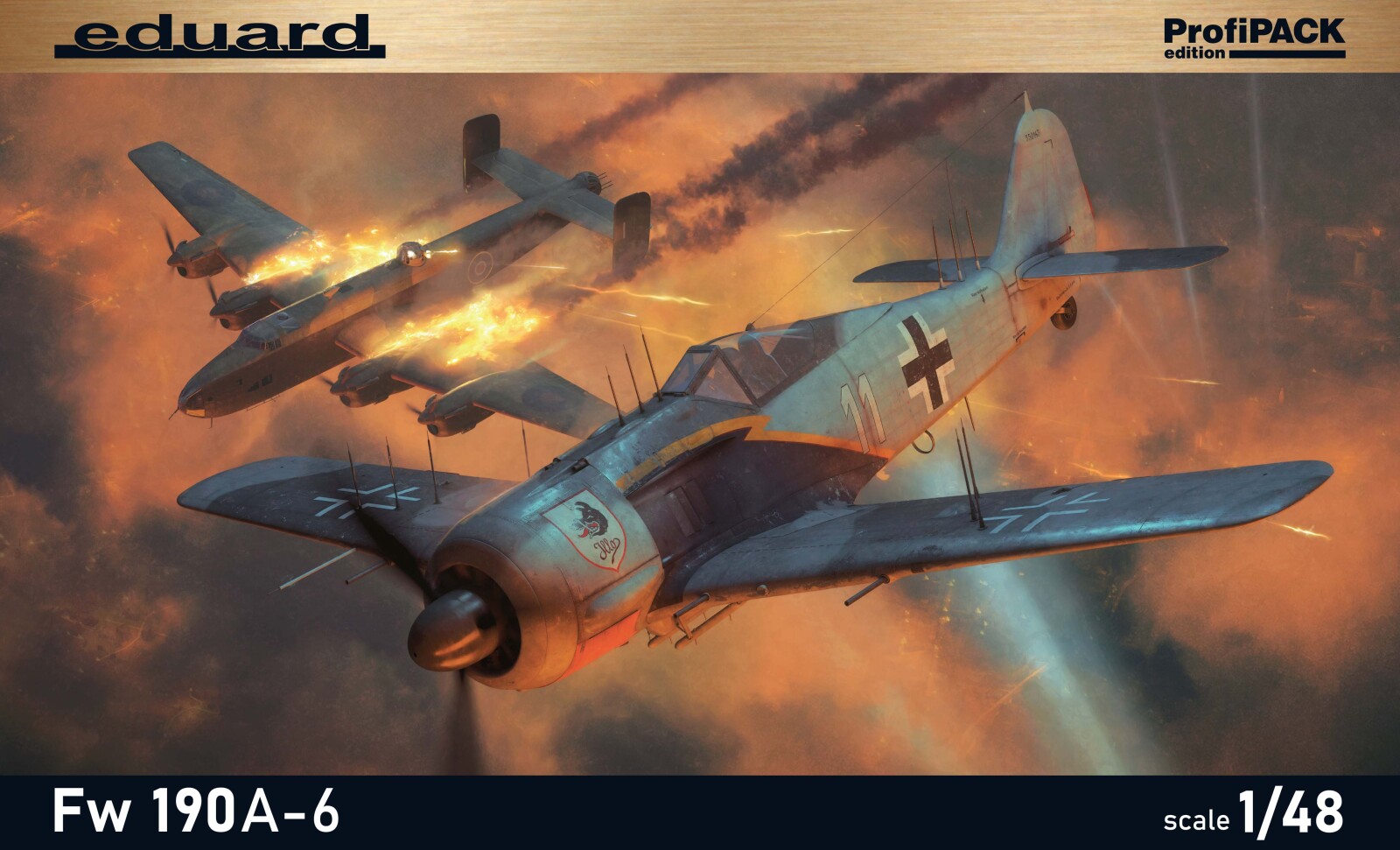 Model kit 1/48 Focke-Wulf Fw-190A-6 The ProfiPACK edition (Eduard kits)
