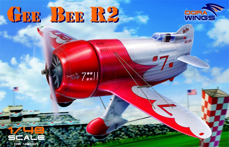 Model kit 1/48      Gee Bee R2 1932 Super Sportster (Dora Wings)