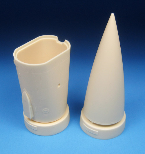 Additions (3D resin printing) 1/48 Mikoyan MiG-25PD/PDS Foxbat Nose (Barracuda Studios)