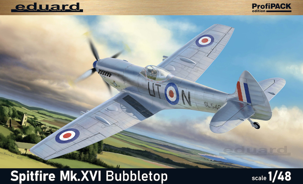 Model kit 1/48 Supermarine Spitfire Mk.XVI Bubbletop (Eduard kits)
