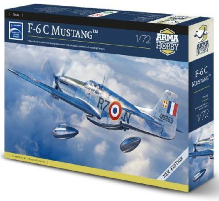 Model kit 1/72 F-6C Mustang Expert Set (re-issue) (Arma Hobby)