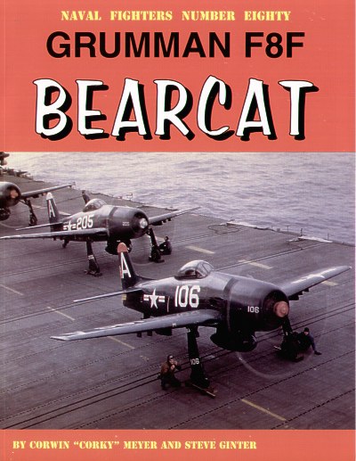 Aircraft books Grumman F8F-1 Bearcat (Naval Fighters)  