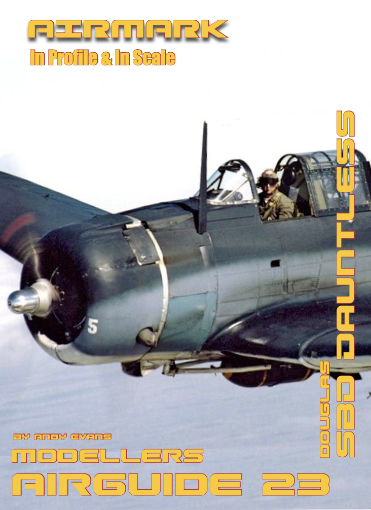 Aircraft books Douglas Dauntless by Andy Evans. In Profile & In Scale (Airmark)