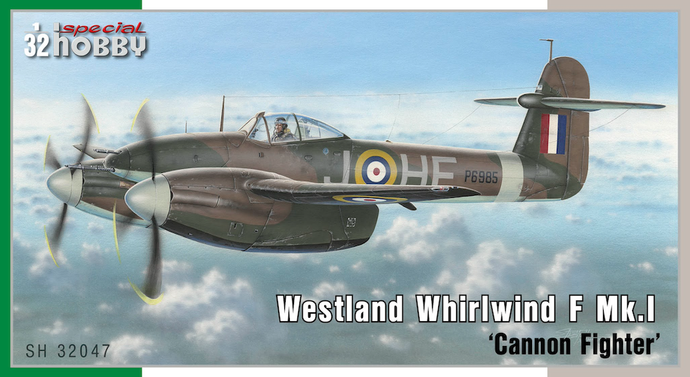 Model kit 1/32 Westland Whirlwind Mk.I (Special Hobby)