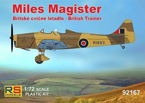 Model kit 1/72 Miles Magister (RS Models)