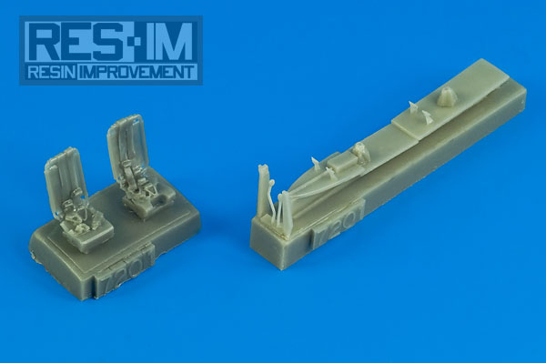 Additions (3D resin printing) 1/72 LET L-13 Blanik - Cockpit set (designed to be used with AZ Model kits)