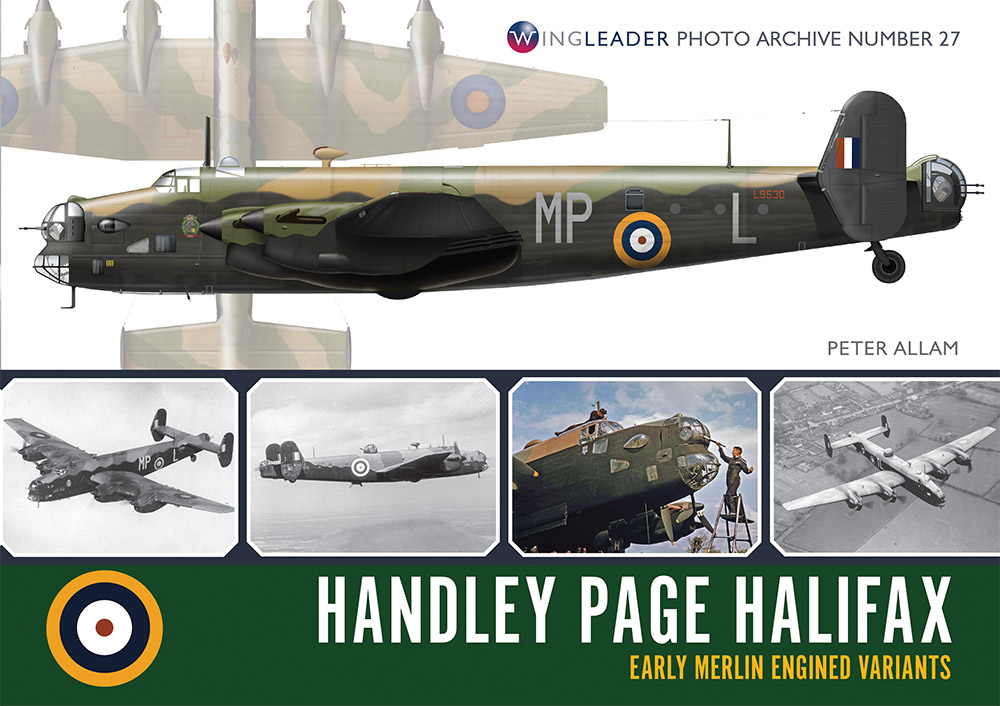 Aircraft books Handley-Page Halifax early Merlin engined variants (Wingleader)