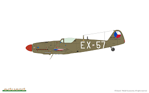 Model kit 1/72 Avia S-199 Avia S-199 bubble canopy ProfiPACK edition (Eduard kits)