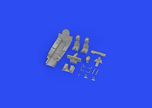 Additions (3D resin printing) 1/72 Panavia Tornado GR.1 cockpit (designed to be used with Eduard kits and Revell kits) 