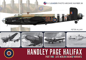Aircraft books Handley-Page Halifax part two: late merlin engined variants (Wingleader)